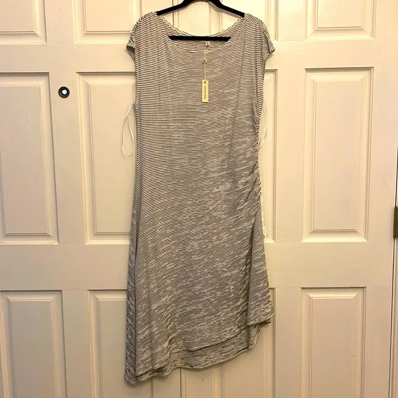 Max Studio Crinkled Midi Dress Max Studio Crinkled Midi Dress